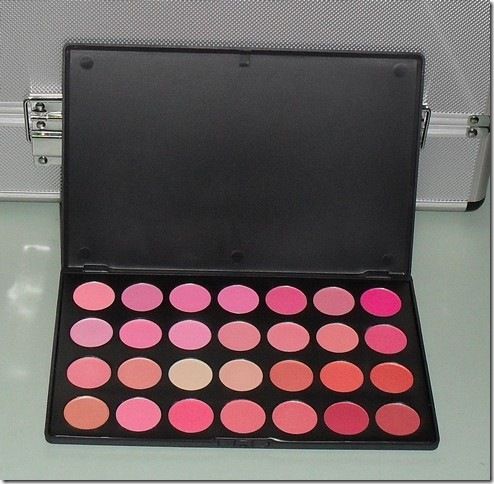 Paleta de 28 cores de Blushes